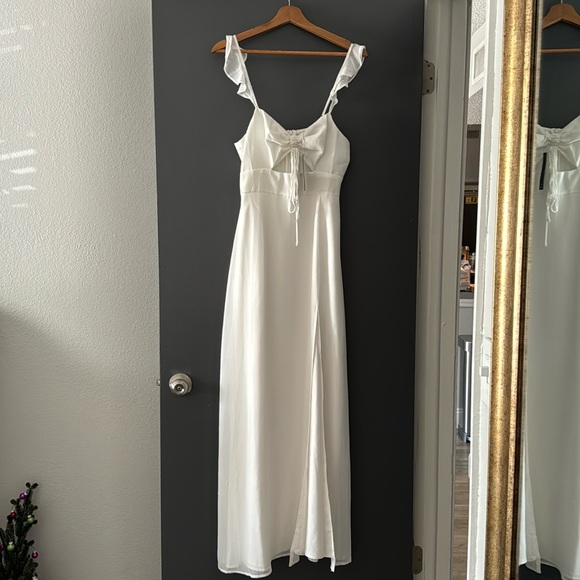 Lulus | Dresses | Poshmark White Maxi Dress | Poshmark